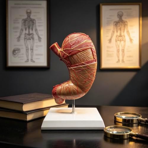 Human Stomach Model 1.5X Enlarged Anatomical Model Anatomy for Science Classroom Study Display Teaching Medical Model 2-Parts - Image 7